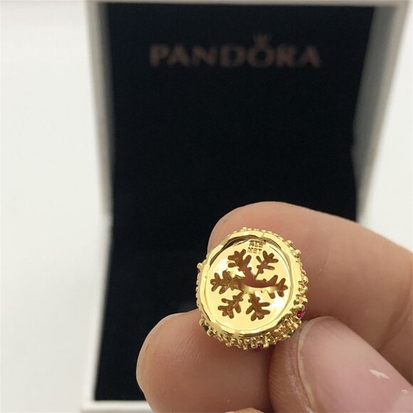 ✨🔥Pandora Glitter Christmas Tree Charm - Picture 7 of 9